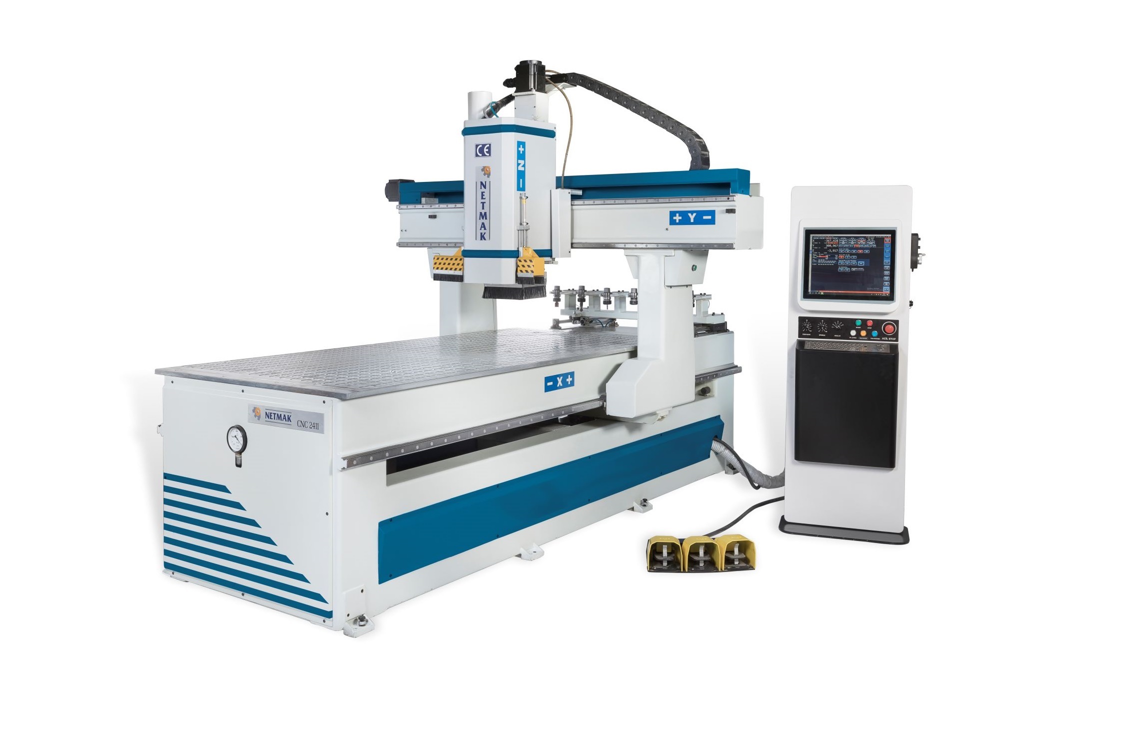 CNC 2411 Freze ve Kapı Makinası